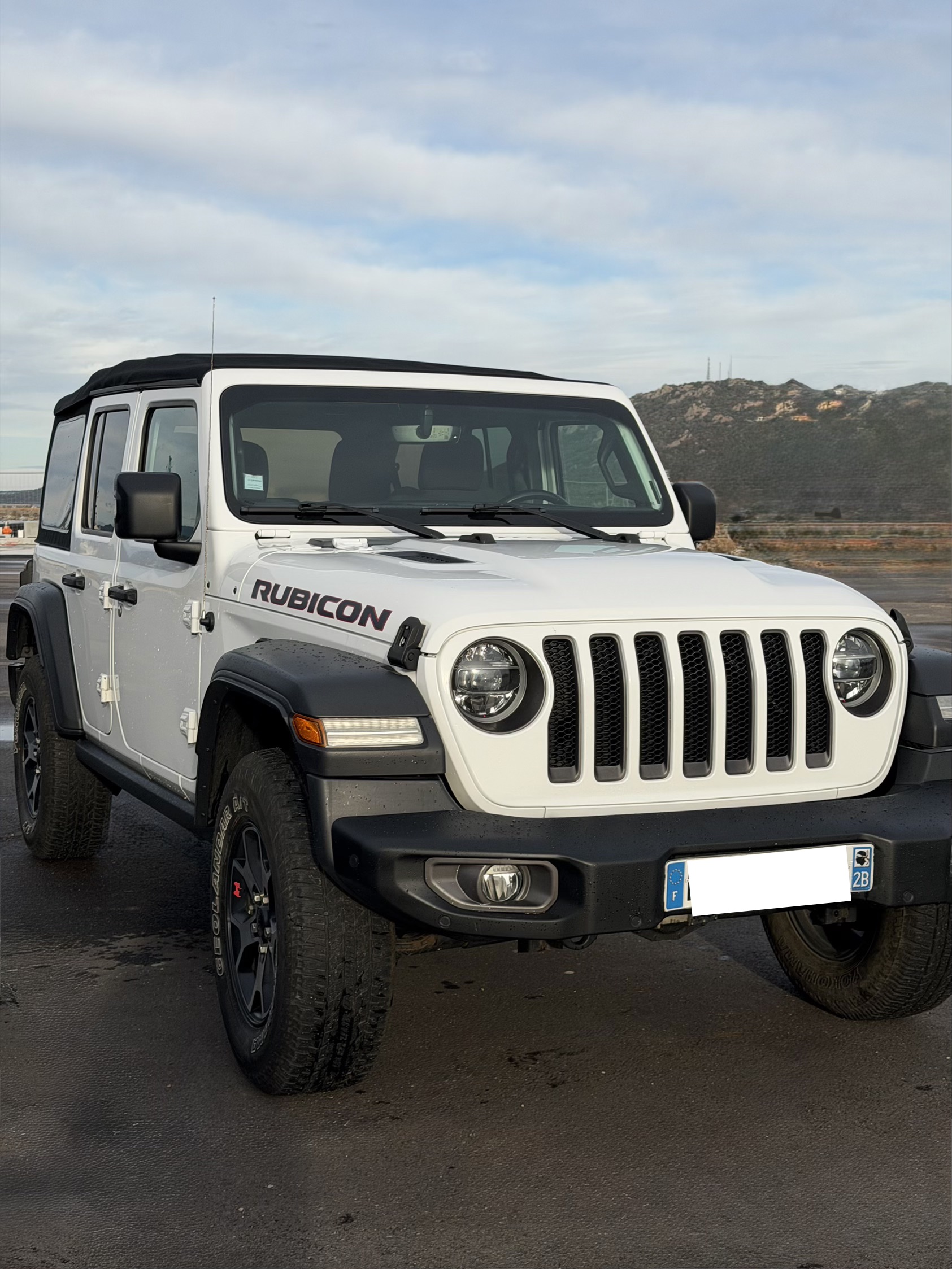 Jeep Wrangler Rubicon Blanc